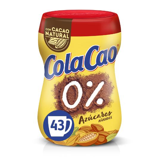 CACAO SOLUBLE COLA CAO 0% COLA CAO BOTE 325 GR