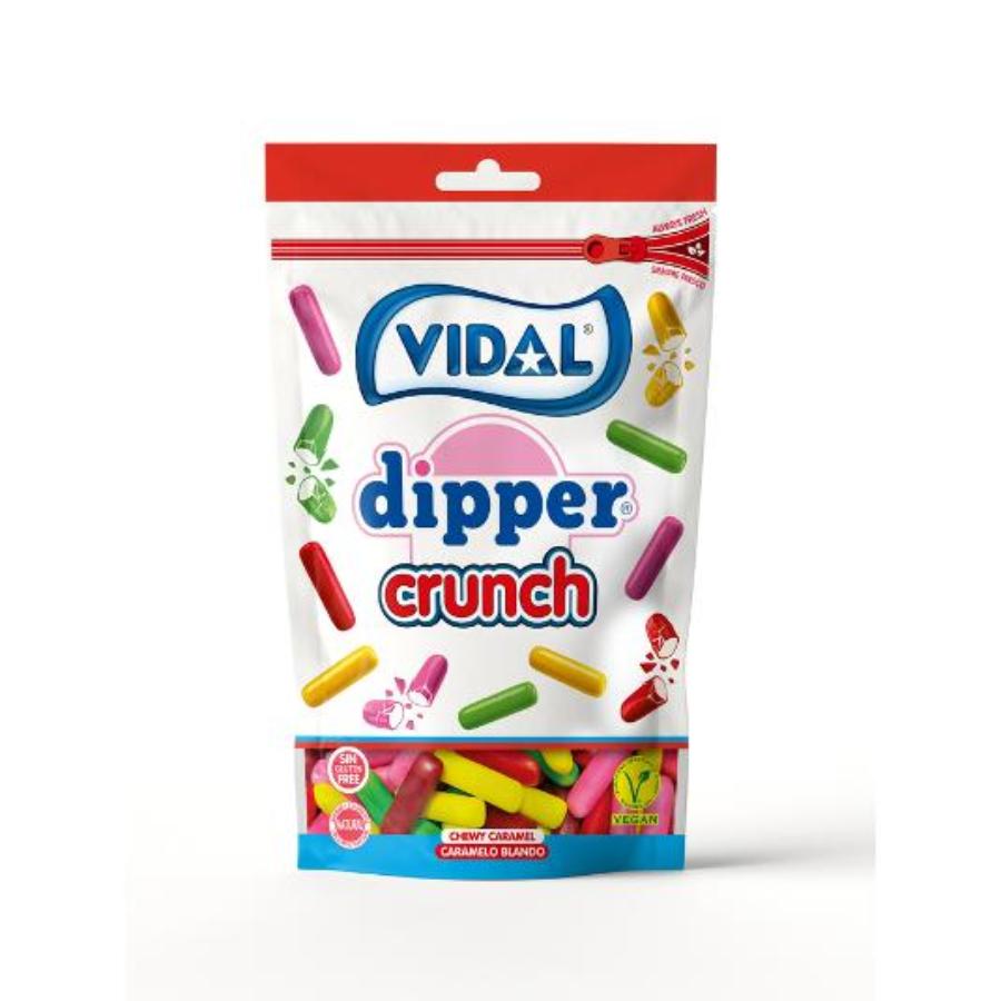 CARAMELO DIPPER CRUNCH VIDAL BOLSA 160 GR