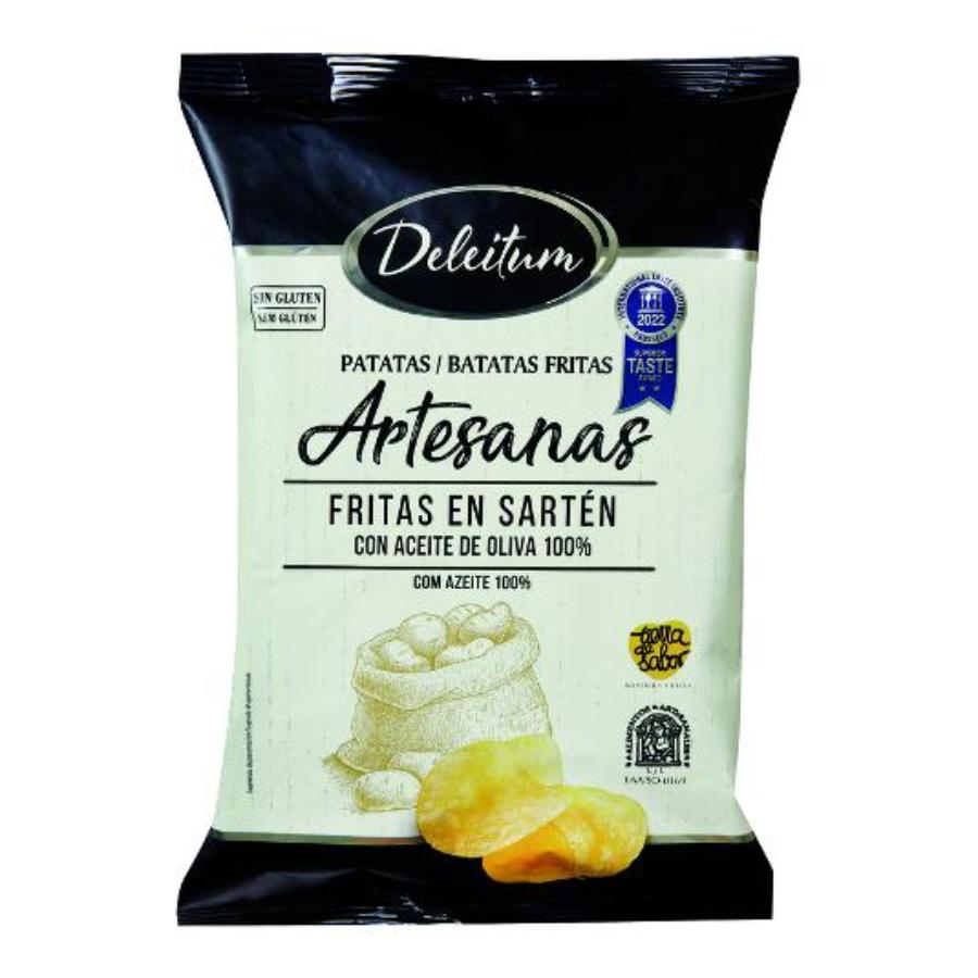 PATATA FRITA ARTESANA AC.OLIVA DELEITUM BOLSA 130 GR