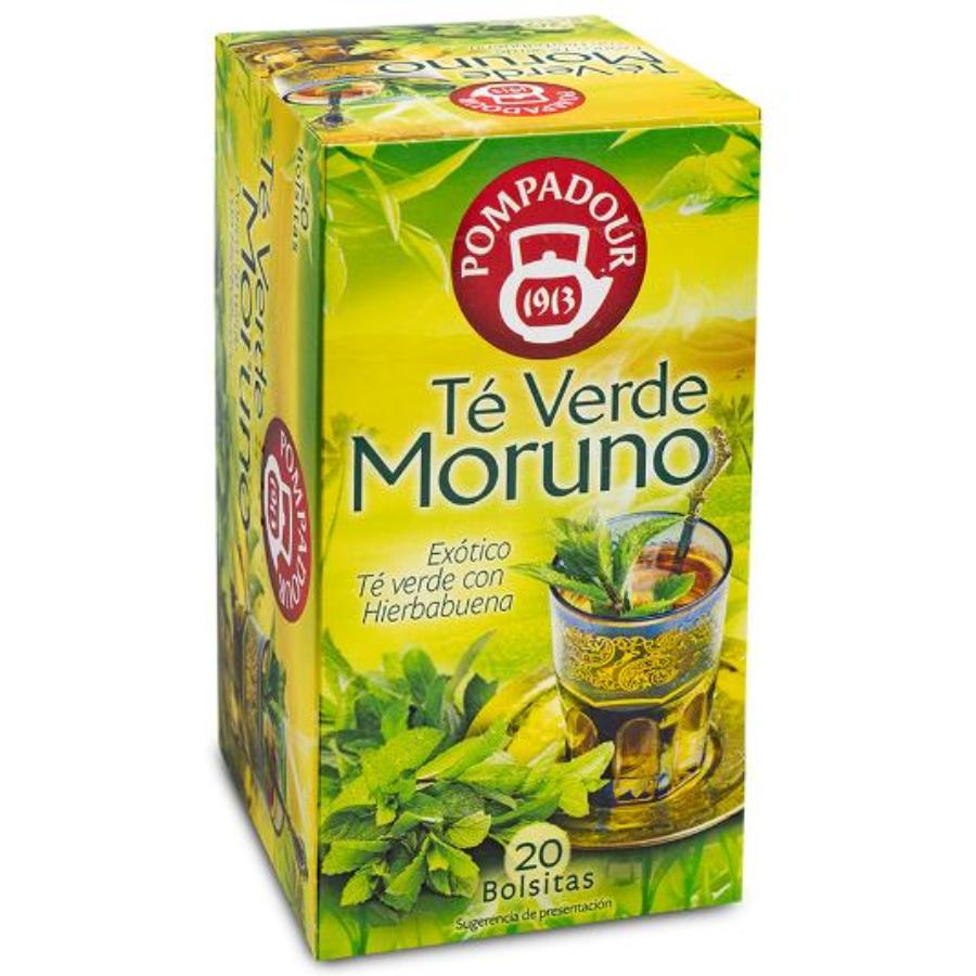 TE VERDE MORUNO POMPADOUR PQTE 20 UD