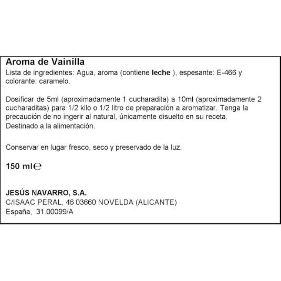 AROMA DE VAINILLA CARMENCITA FRASCO 150 ML