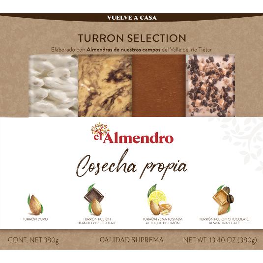 TURRON PORC.SURTIDO COS.PROPIA EL ALMENDRO ESTCHE 380 GR