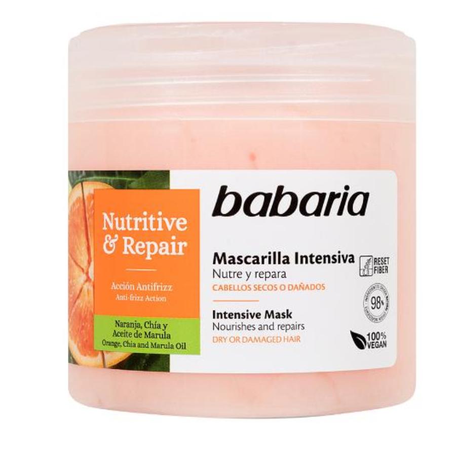 MASCARILLA INTENSIVA NUTRITIVE BABARIA TARRO 400 ML