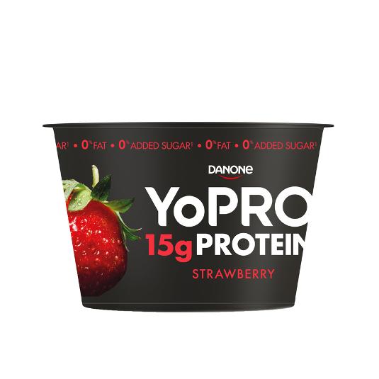 YOGUR PROTEINA FRESA YOPRO DANONE UNIDAD 160 GR