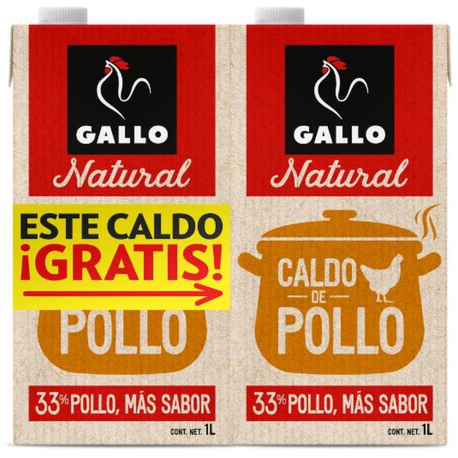 CALDO POLLO GALLO BRIK 1 LT