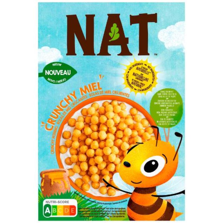 CEREALES HONEY CRUNCHIES NAT PQTE 300 GR