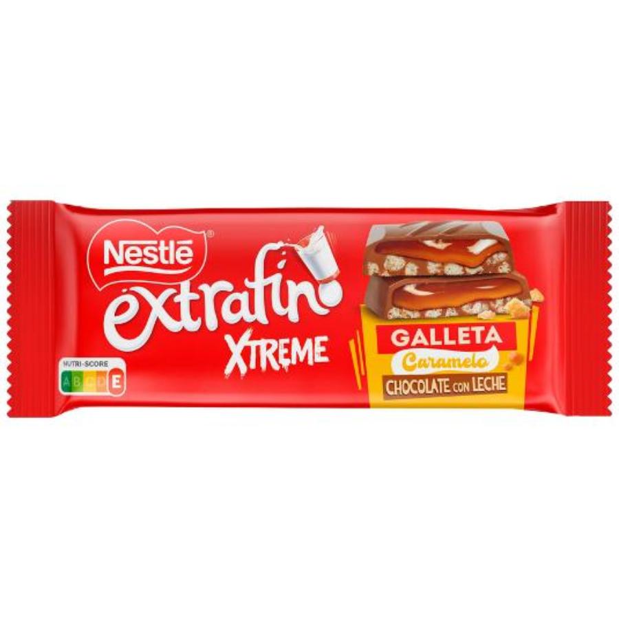 CHOCOLATE LECHE GALLETA EXTREME NESTLE PTLLA 87 GR