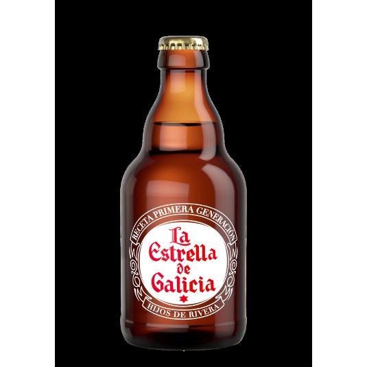 CERVEZA RETRO 1ª GENERAC.4,7º ESTR.GALICIA BTLLA 33 CL