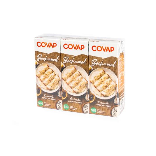 SALSA BECHAMEL 3X200 COVAP PACK 600 ML