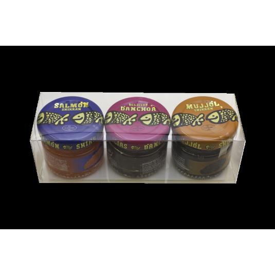 SUCEDANEO CAVIAR MIX 3X25 SHIKRAN PACK 75 GR