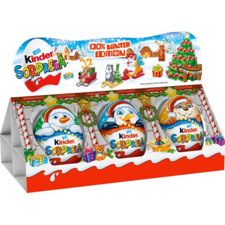 KINDER SORPRESA T-6 FERRERO ESTCH 120 GR