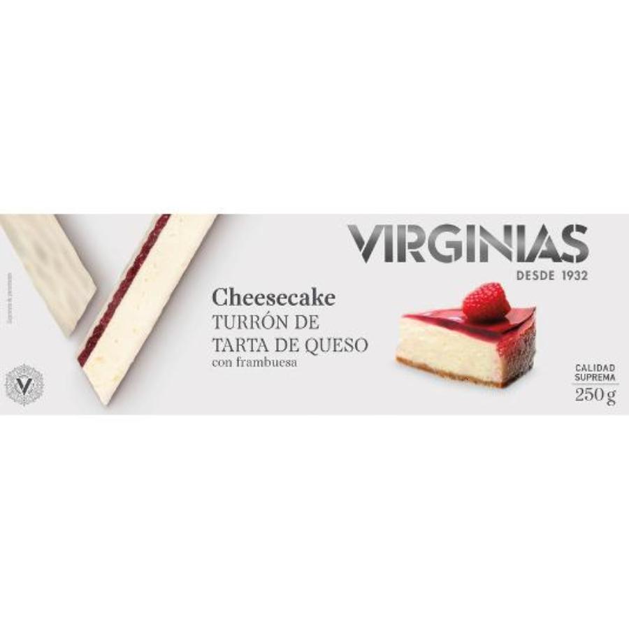 TURRON TARTA DE QUESO VIRGINIAS PTLLA 250 GR