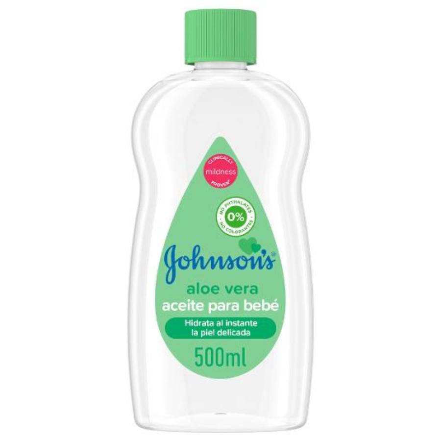 ACEITE BABY ALOE VERA. JOHNSON BTLLA 500 ML