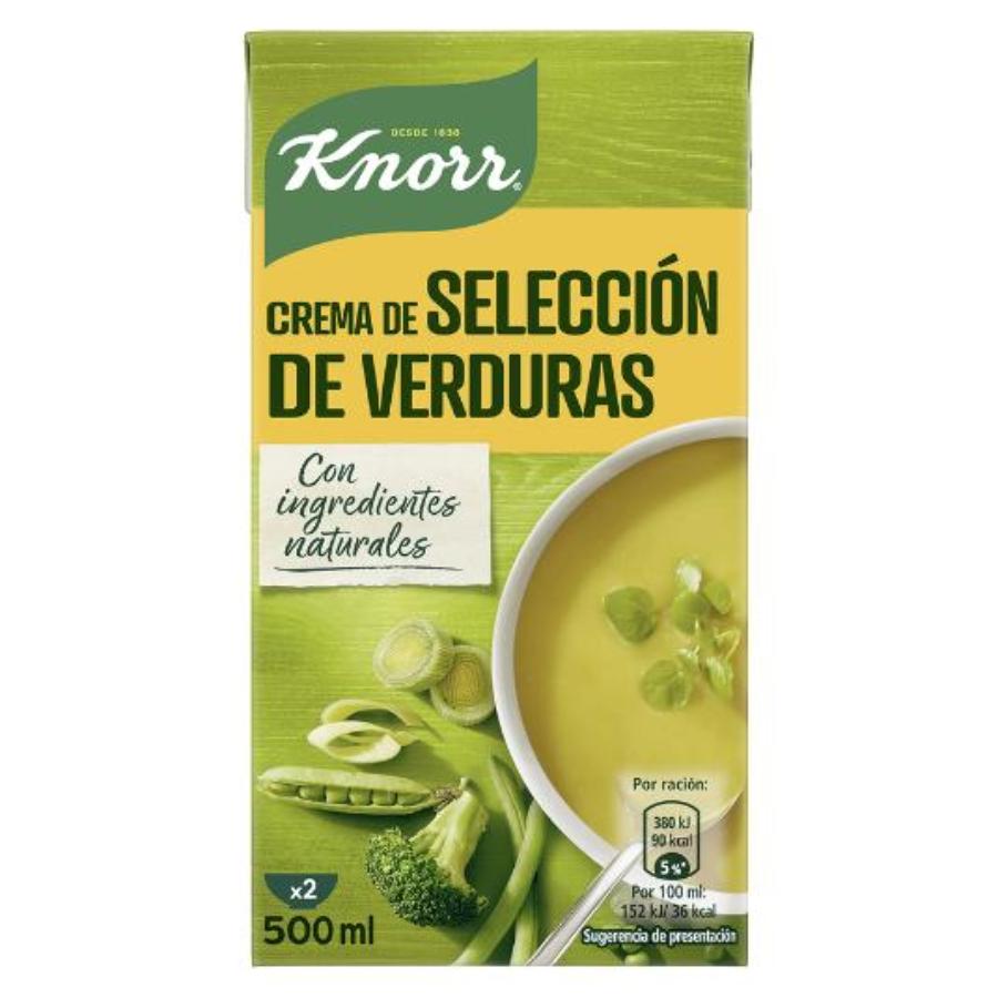 CREMA VERDURAS MEDITERRANEAS KNORR BRIK 500 ML