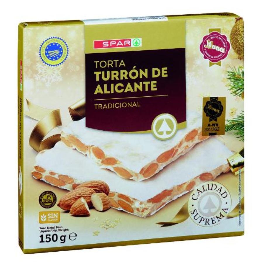 TORTAS ALICANTE SPAR ESTCH 150 GR