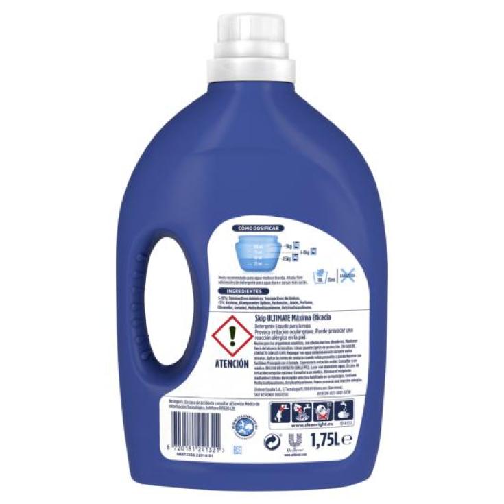 DETERGENTE LIQUIDO ULTIMATE 33D SKIP BTLLA 33 LA