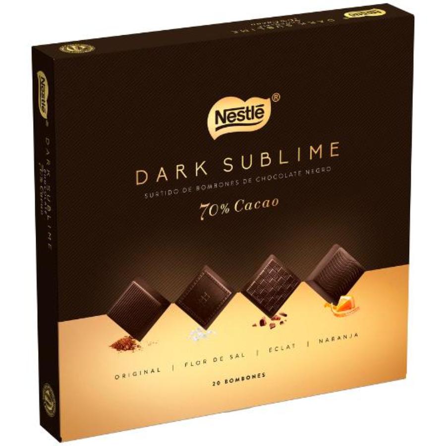 BOMBON DARK SUBLIME NESTLE CAJA 143 GR