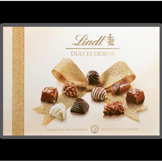 BOMBON DULCES DESEOS LINDT CAJA 143 GR