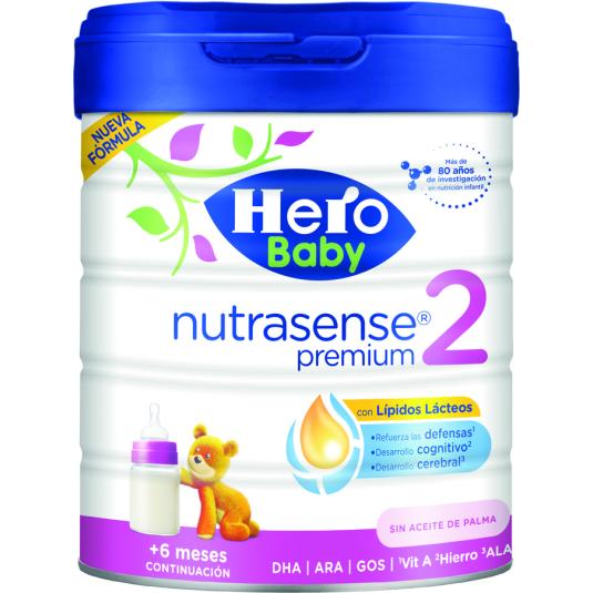 LECHE PREMIUM NUTRANENSE Nº2 HERO BOTE 800 GR