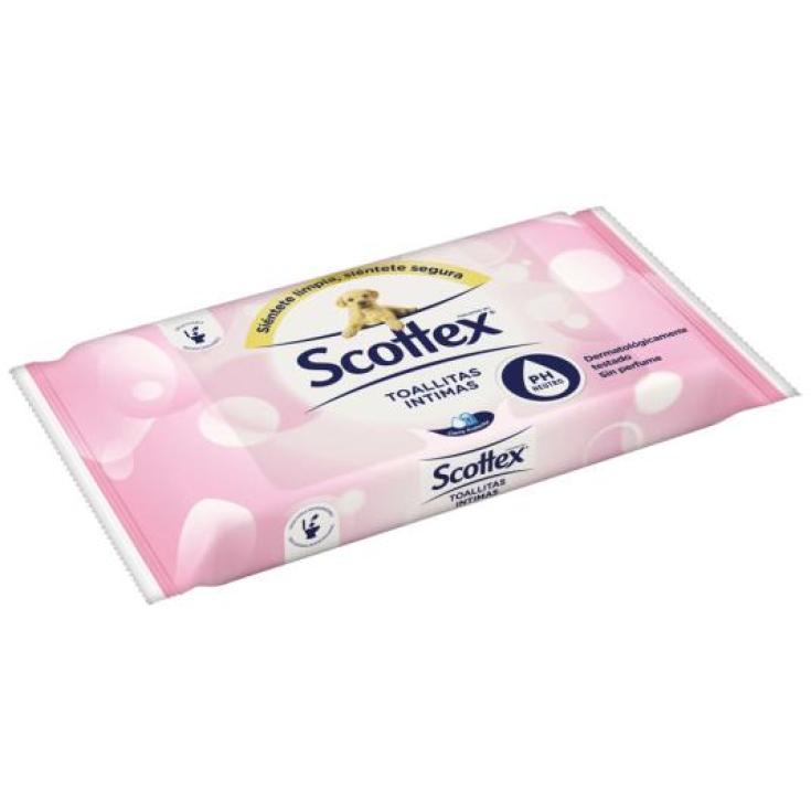 TOALLITAS ÍNTIMAS SCOTTEX® 25 SERVICIOS