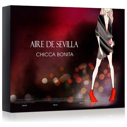 ESTUCHE ELLA EDT+GEL+BODY CHICA AIRE SEVILLA ESTCH 1 UD