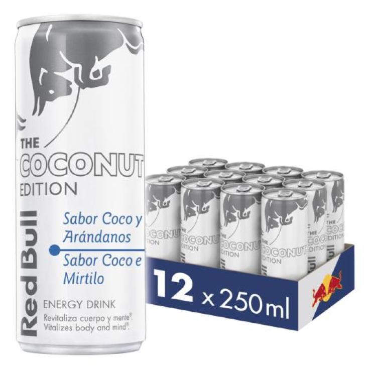 REFRESCO ENERGETICO COCONUT RED BULL LATA 250 ML