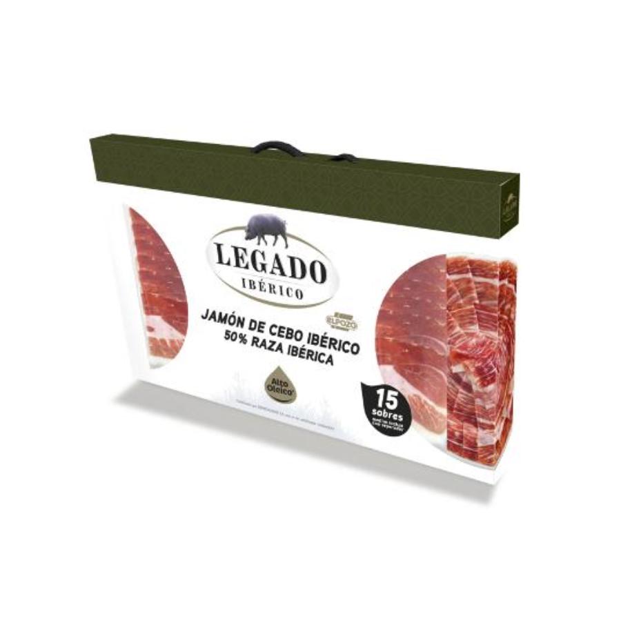 ESTUCHE 15 UDS JAMON CEBO X 50G LEGADO ESTHC 750 GR