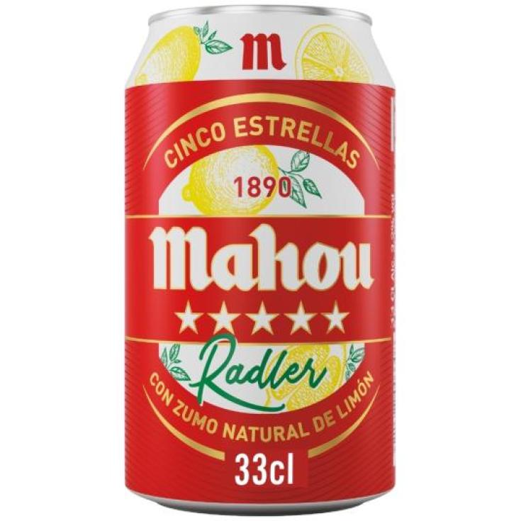 CERVEZA ROSE 4,8º MAHOU LATA 33 CL