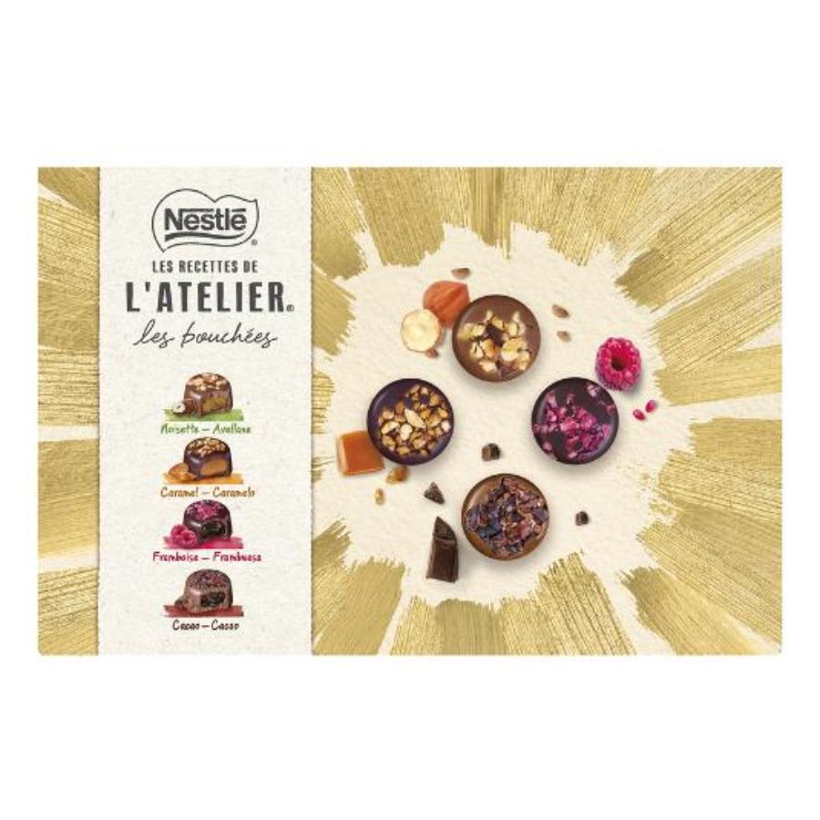 BOMBON SURTIDO RELL. L ATELIER NESTLE CAJA 398 GR