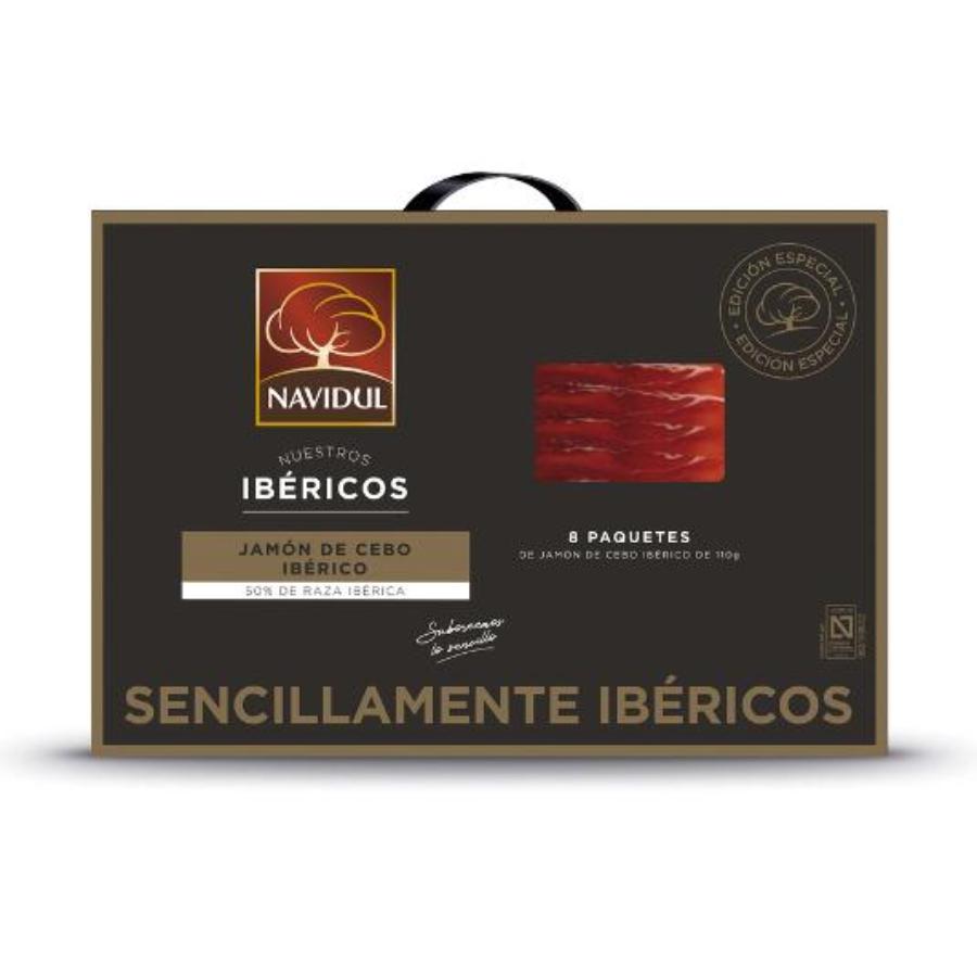 MALETIN JAMON IBERICO CEBO NAVIDUL UNIDAD 900 GR