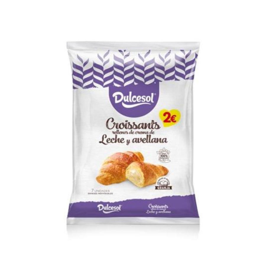 CROISSANTS LECHE 7UDS 2 DULCESOL BOLSA 294 GR