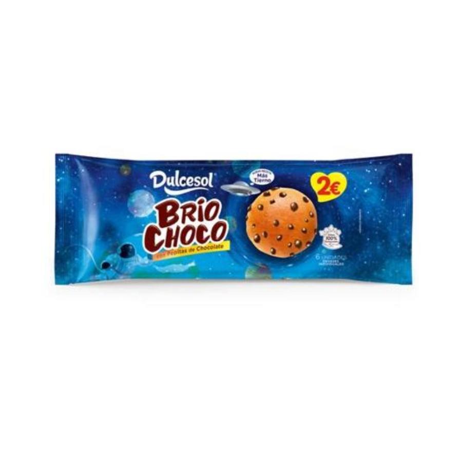 BRIOCHOCO 6UDS 2 DULCESOL BOLSA 240 GR