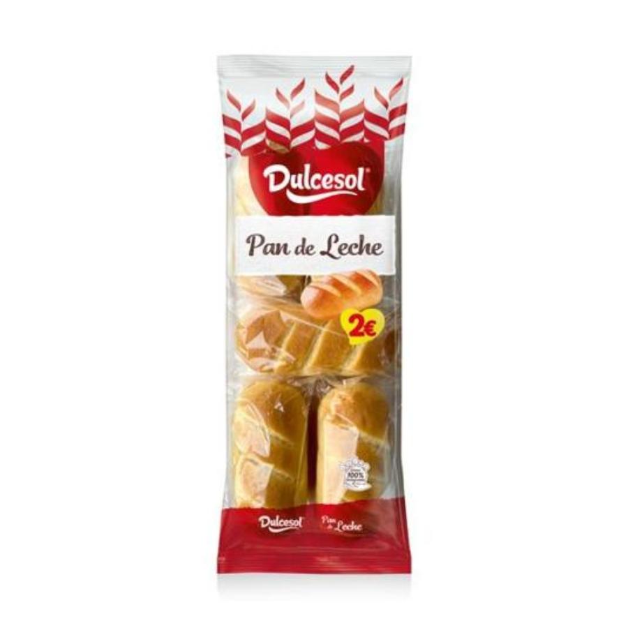 PAN DE LECHE 10UDS 2 DULCESOL BOLSA 350 GR