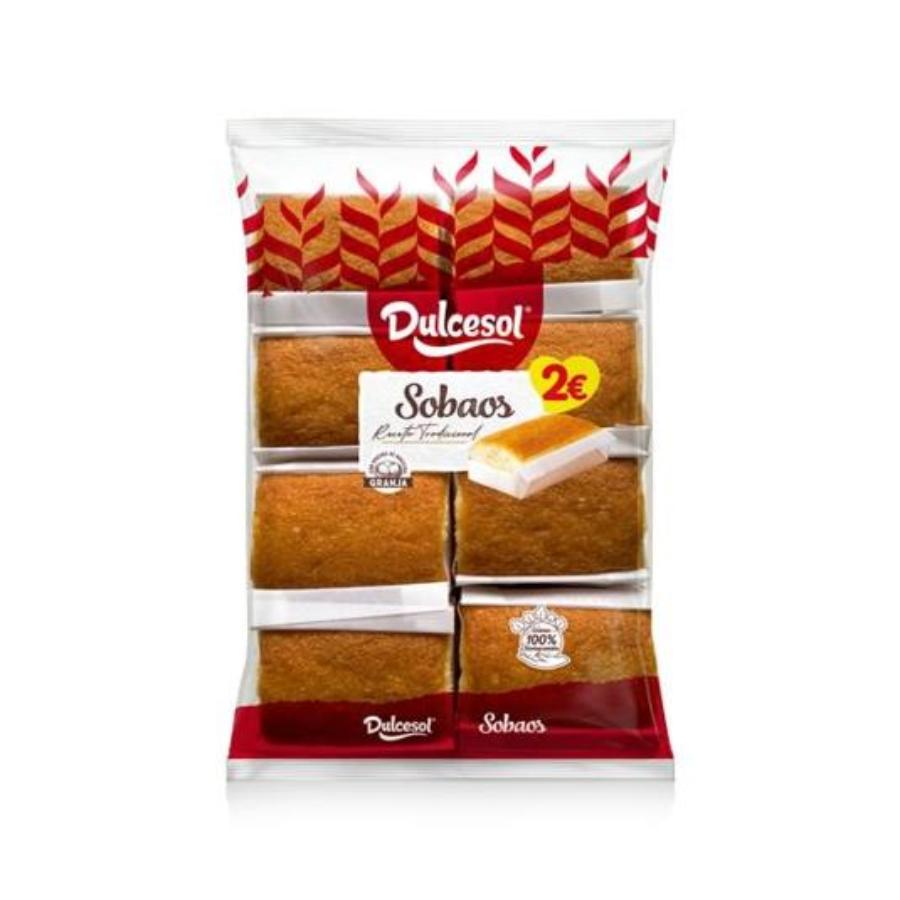 SOBAOS 16UDS 2 DULCESOL BOLSA 320 GR