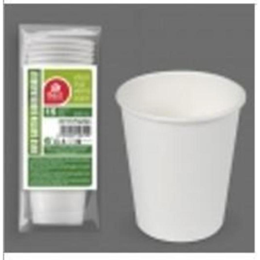 S/15 VASO CARTÓN BLANCO 250CC BEST PRODUCT UNIDAD