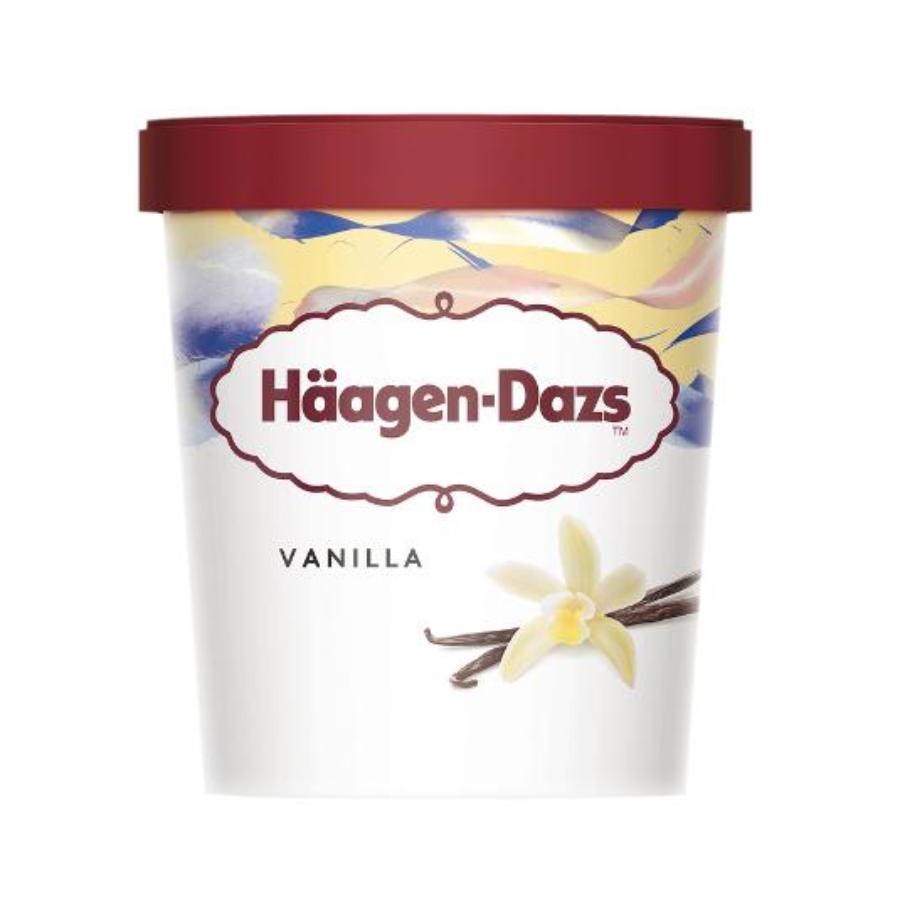 HELADO VAINILLA HAAGEN DAZS UNIDAD 400 GR