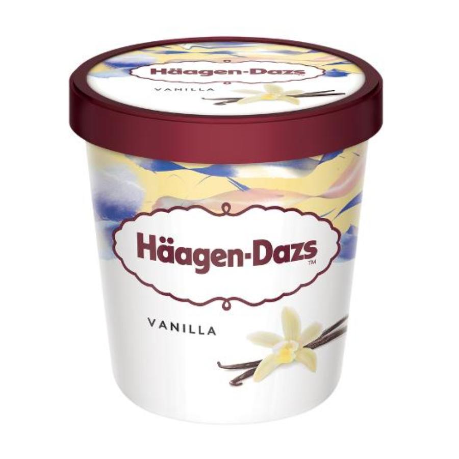 HELADO VAINILLA HAAGEN DAZS UNIDAD 400 GR