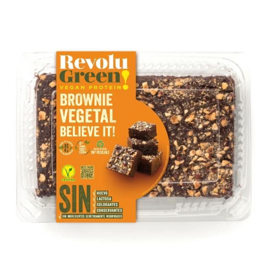 BROWNIE VEGETAL REVOLUGREEN UNIDAD 350 GR