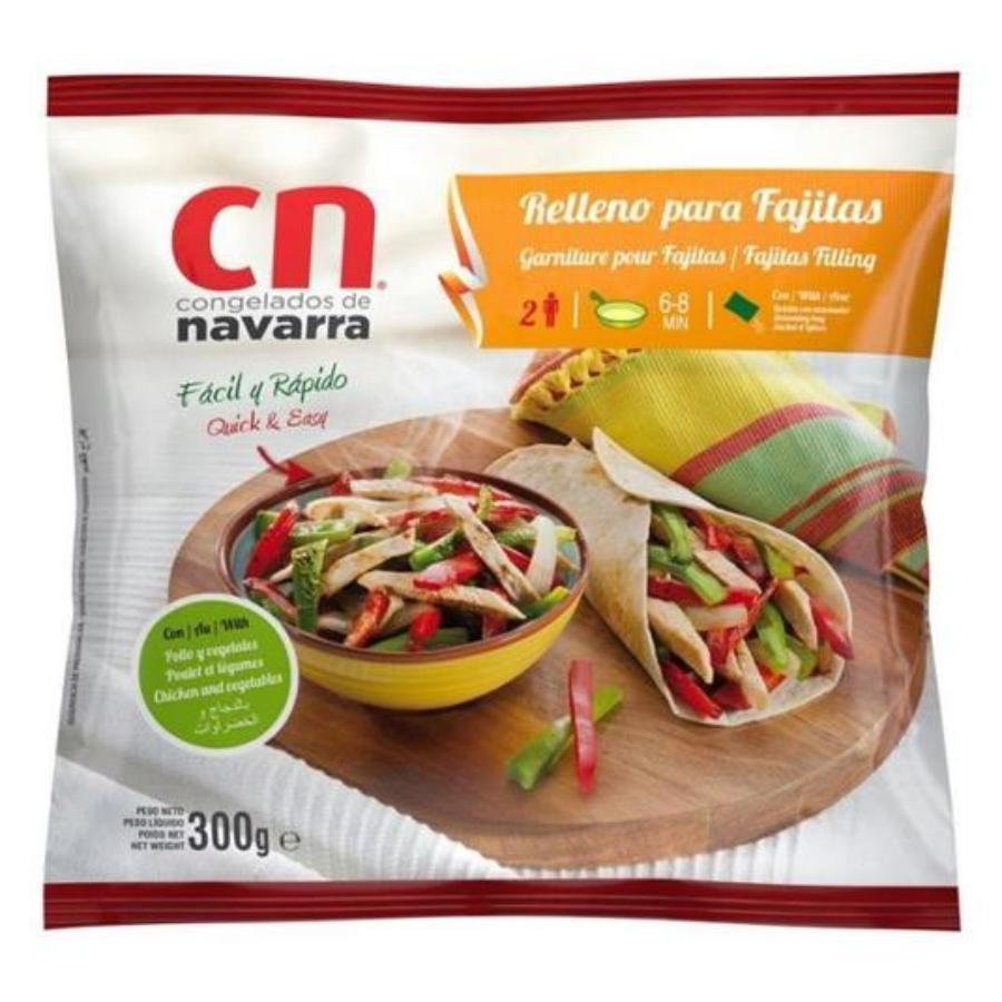 RELLENO FAJITAS CN/ARTIQ BOLSA 300 GR