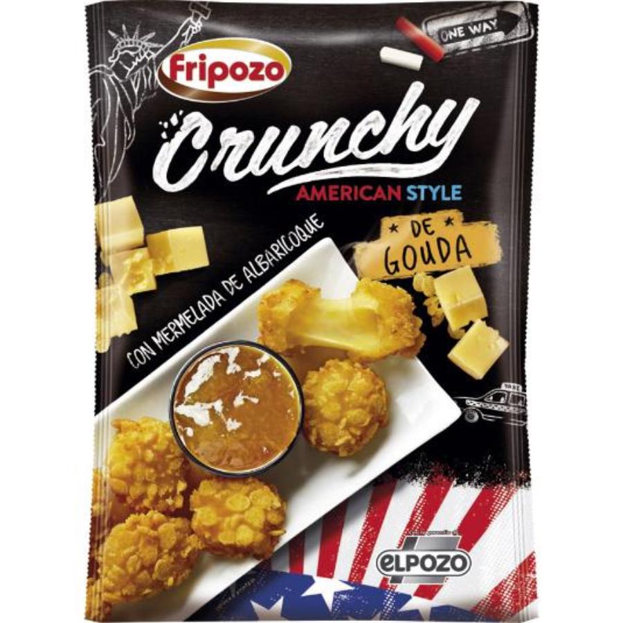 QUESO GOUDA REBOZADO CRUNCHY FRIPOZO BOLSA 260 GR