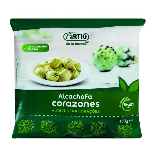 CORAZONES ALCACHOFA ARTIQ BOLSA 450 GR