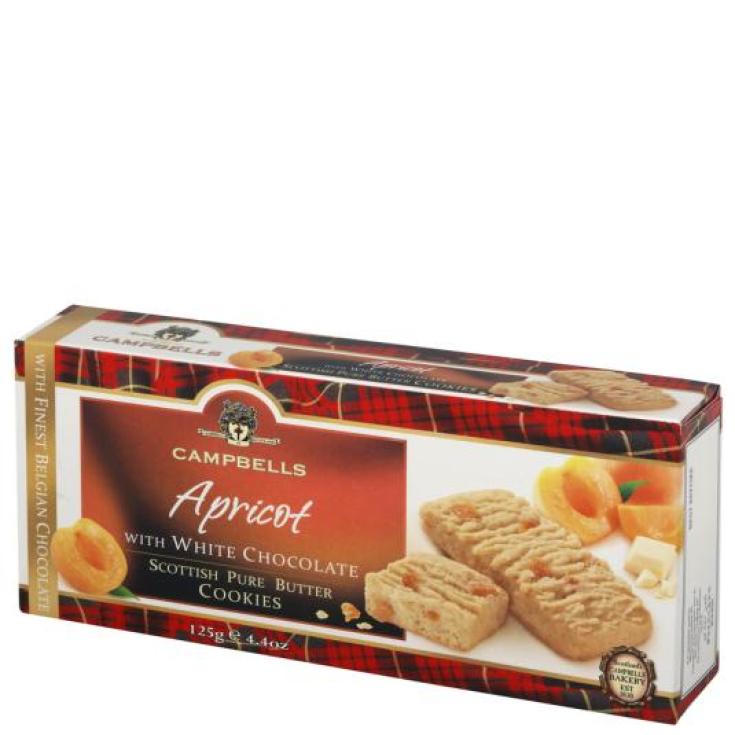 GALLETAS COOKIES WHITE ALBARICO CAMPBELLS PQTE 125