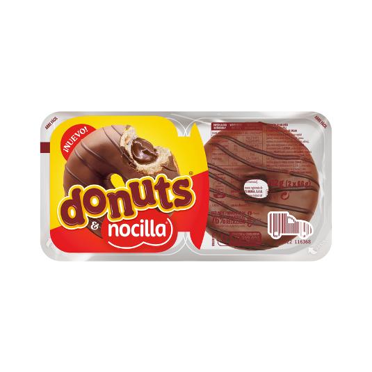 DONUTS NOCILLA PACK 136 GR