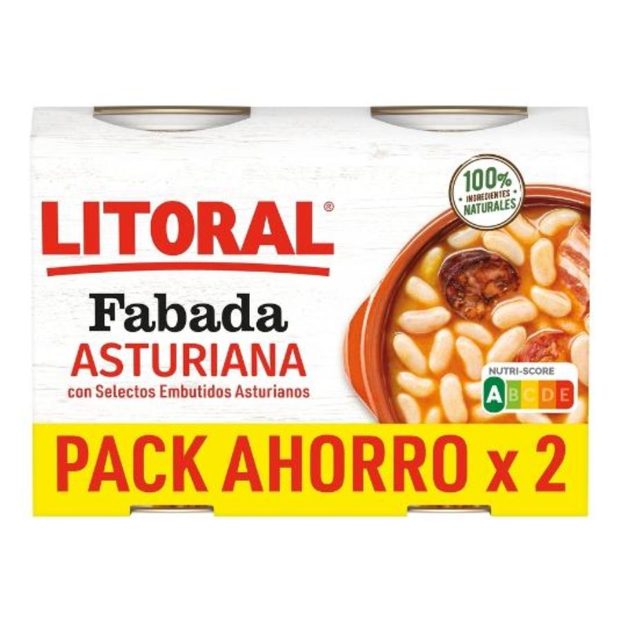 FABADA ASTURIANA PACK 2X420 GR. LITORAL PACK 840 GR